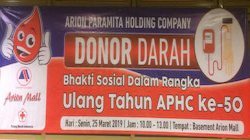 Kegiatan Donor Darah dalam Perayaan HUT PT Arion Paramit Kegiatan Donor Darah dalam Perayaan HUT PT Arion Paramit